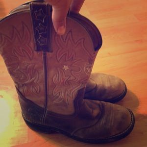 USED ariat fatbaby boots